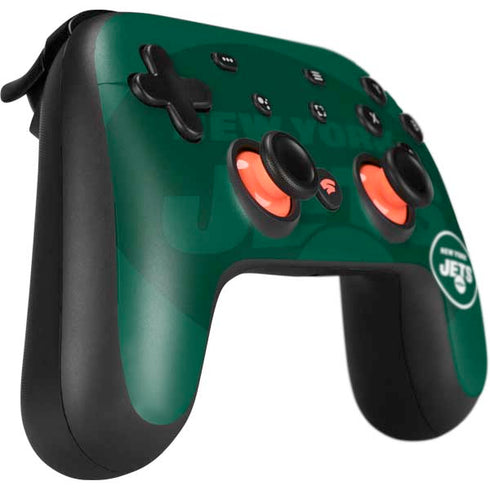 NFL New York Jets Double Vision Google Stadia Controller Skin
