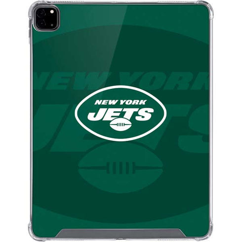 NFL New York Jets Double Vision iPad Pro 12.9in (2020) Clear Case
