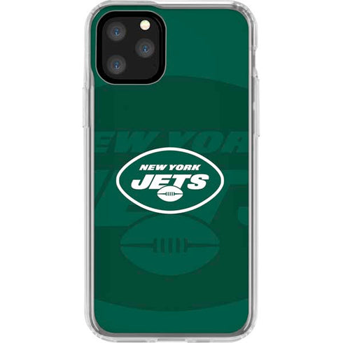 NFL New York Jets Double Vision iPhone 11 Pro Clear Case