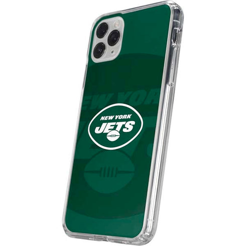 NFL New York Jets Double Vision iPhone 11 Pro Clear Case