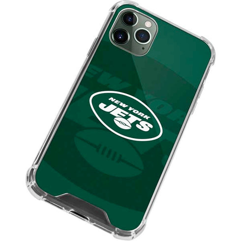 NFL New York Jets Double Vision iPhone 12 Pro Clear Case