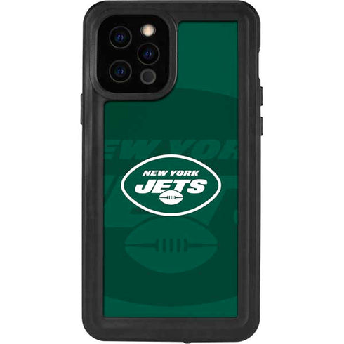 NFL New York Jets Double Vision iPhone 12 Pro Waterproof Case