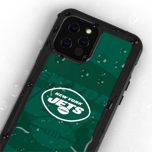 NFL New York Jets Double Vision iPhone 12 Pro Waterproof Case