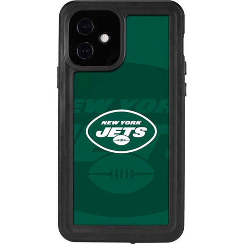 NFL New York Jets Double Vision iPhone 12 Waterproof Case