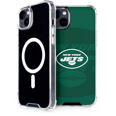 NFL New York Jets Double Vision iPhone 14 MagSafe Case