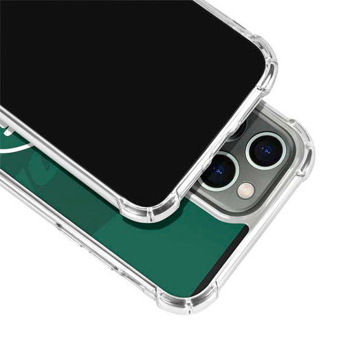 NFL New York Jets Double Vision iPhone 15 Pro Clear Case