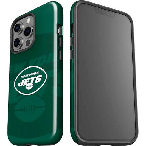 NFL New York Jets Double Vision iPhone 14 Pro Impact Case
