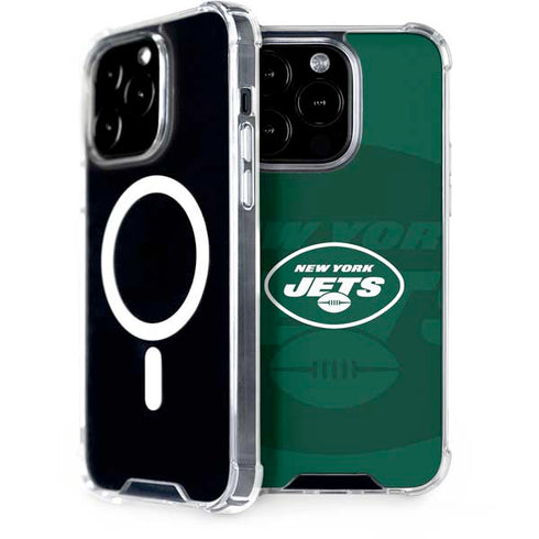 NFL New York Jets Double Vision iPhone 14 Pro MagSafe Case