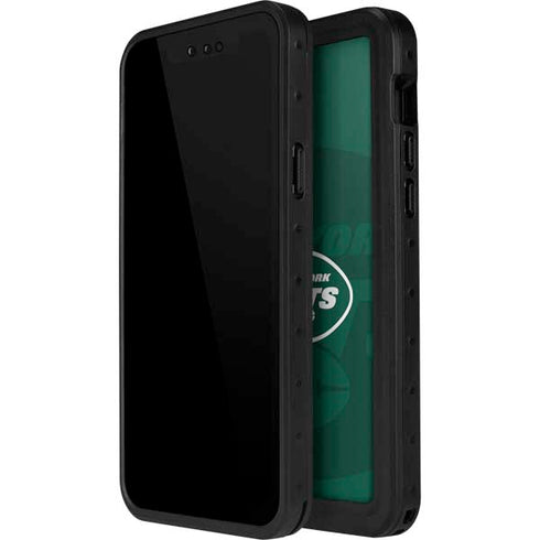 NFL New York Jets Double Vision iPhone 14 Pro Max Waterproof Case
