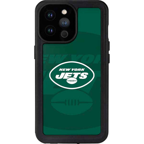 NFL New York Jets Double Vision iPhone 14 Pro Max Waterproof Case