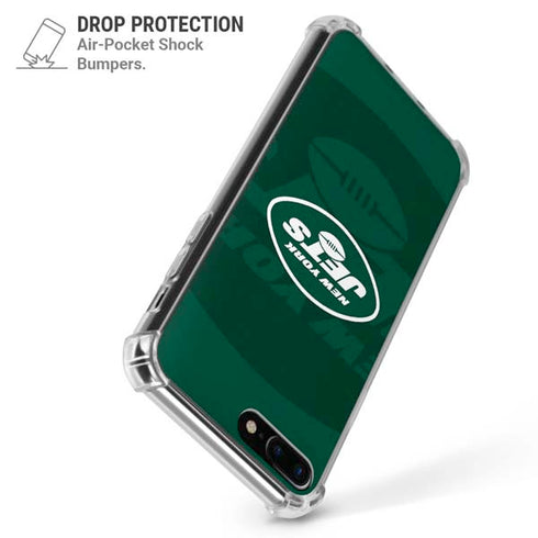 NFL New York Jets Double Vision iPhone 7/8 Plus Clear Case