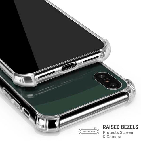 NFL New York Jets Double Vision iPhone X/XS Clear Case