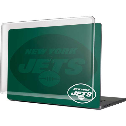 NFL New York Jets Double Vision MacBook Pro 16in (2021-25) Case plus Skin