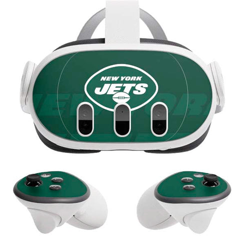 NFL New York Jets Double Vision Meta Quest 3 Skin