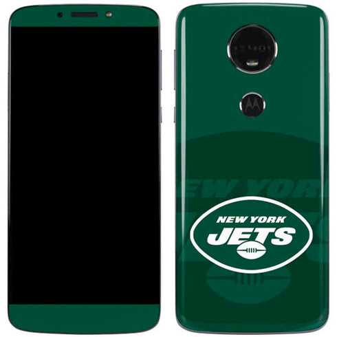 NFL New York Jets Double Vision Moto E5 Plus Skin