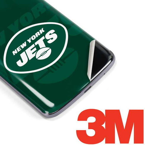 NFL New York Jets Double Vision Moto E5 Plus Skin