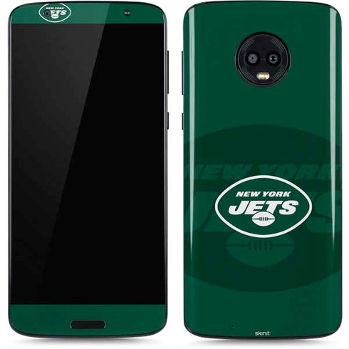 NFL New York Jets Double Vision Moto G6 Skin