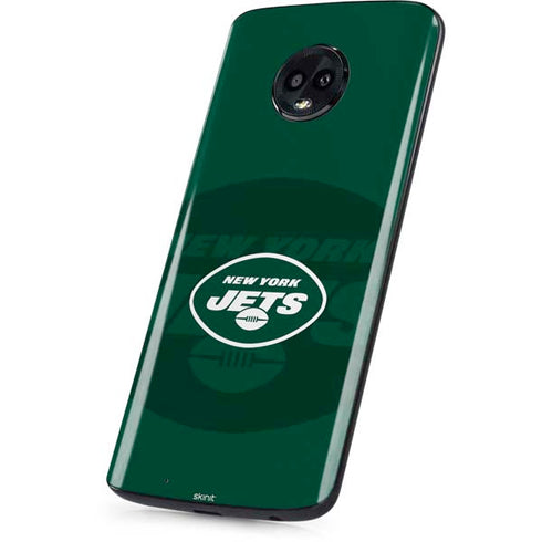 NFL New York Jets Double Vision Moto G6 Skin