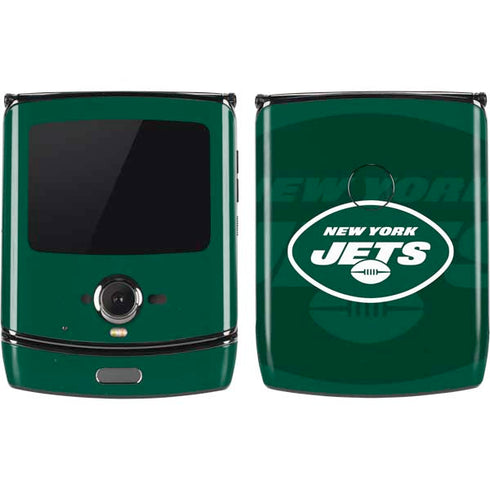 NFL New York Jets Double Vision Motorola RAZR Skin
