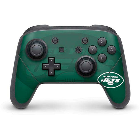 NFL New York Jets Double Vision Nintendo Switch Pro Controller Skin