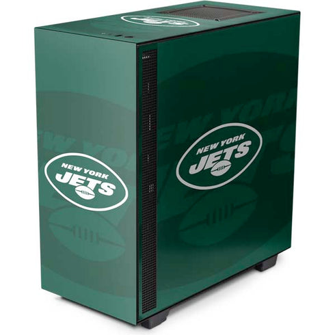 NFL New York Jets Double Vision NZXT H510 Compact ATX Mid-Tower Case Skin
