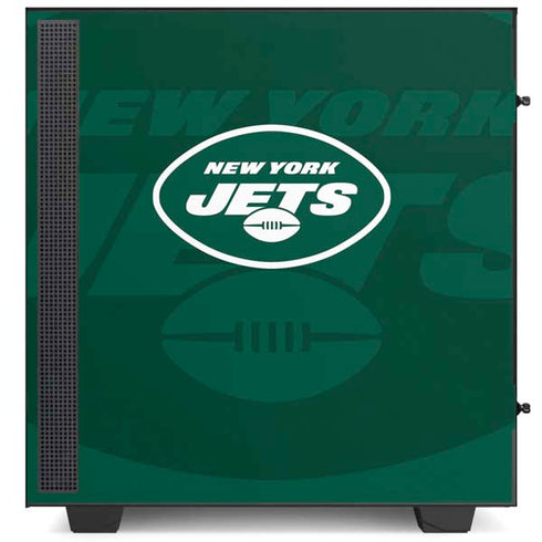 NFL New York Jets Double Vision NZXT H510 Compact ATX Mid-Tower Case Skin