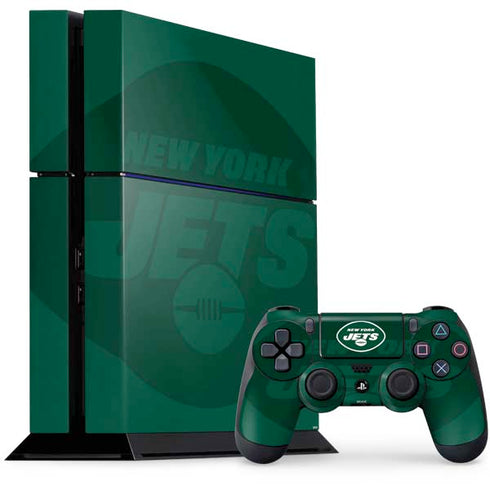 NFL New York Jets Double Vision PS4 Console and Controller Bundle Skin
