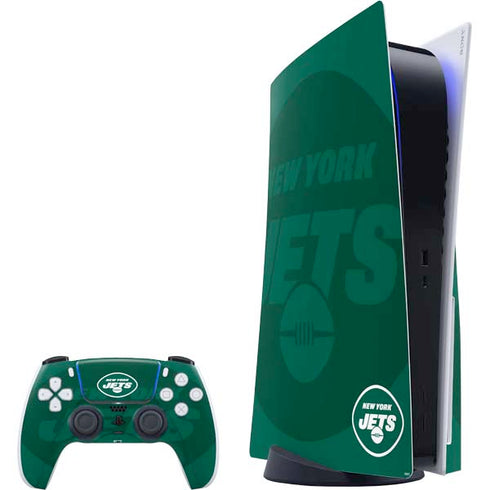 NFL New York Jets Double Vision PS5 Bundle Skin