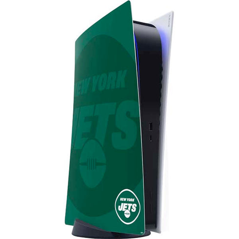 NFL New York Jets Double Vision PS5 Digital Edition Console Skin