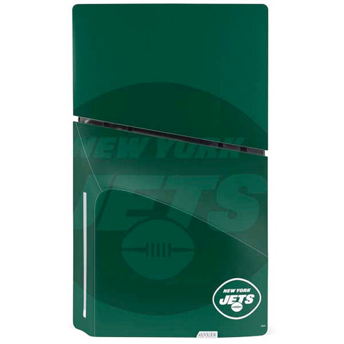NFL New York Jets Double Vision PS5 Slim Disk Console Skin