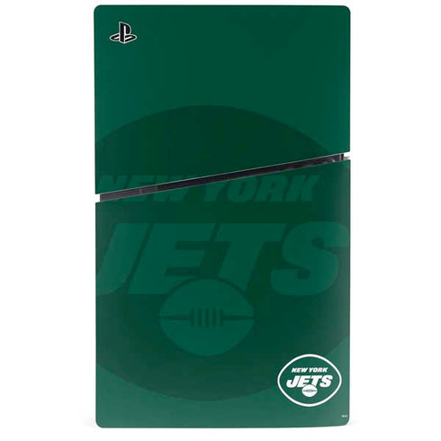 NFL New York Jets Double Vision PS5 Slim Digital Edition Bundle Skin