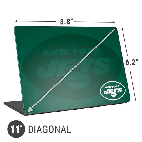 NFL New York Jets Double Vision Universal Laptop 11in (8.8 x 6.2in) Skin