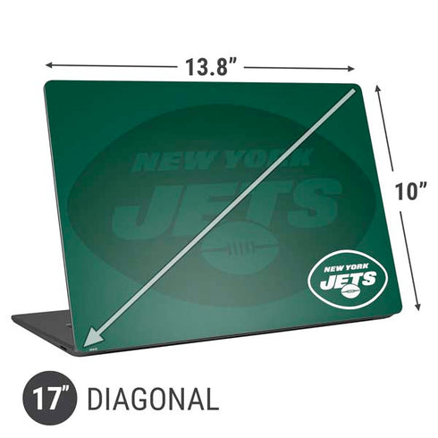 NFL New York Jets Double Vision Universal Laptop 17in (13.8 x 10in) Skin