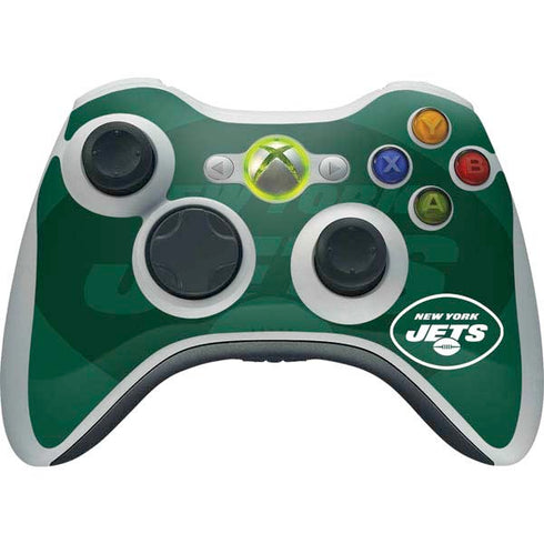 NFL New York Jets Double Vision Xbox 360 Wireless Controller Skin