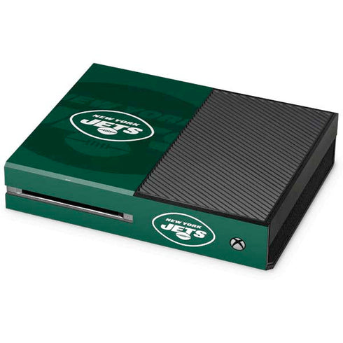 NFL New York Jets Double Vision Xbox One Console Skin