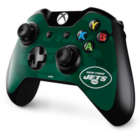 NFL New York Jets Double Vision Xbox One Controller Skin