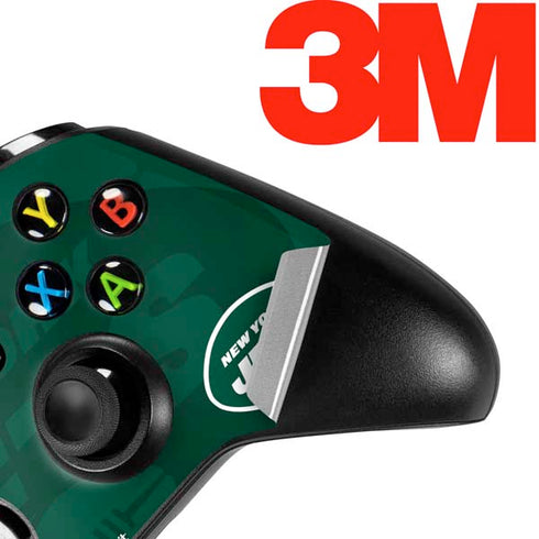 NFL New York Jets Double Vision Xbox One S Controller Skin