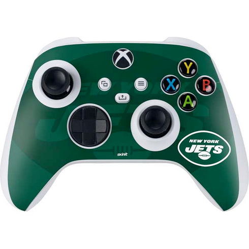 NFL New York Jets Double Vision Xbox Series S Controller Skin