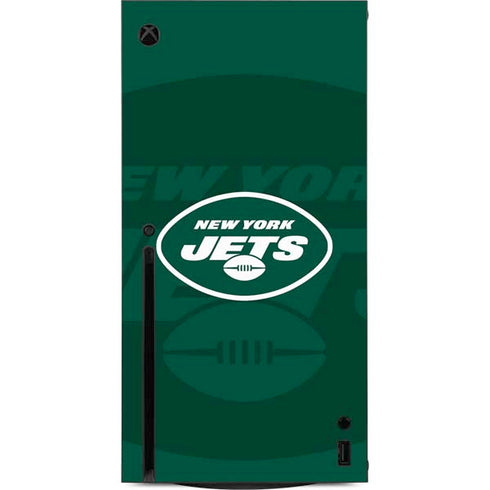 NFL New York Jets Double Vision Xbox Series X Console Skin
