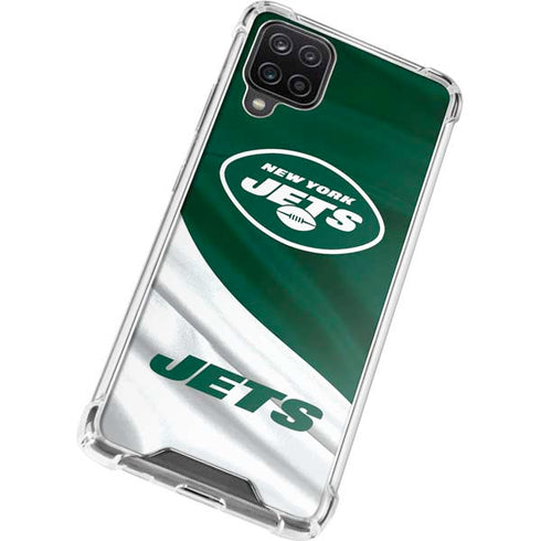 NFL New York Jets Galaxy A12 Clear Case