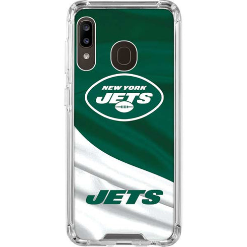 NFL New York Jets Galaxy A30 Clear Case