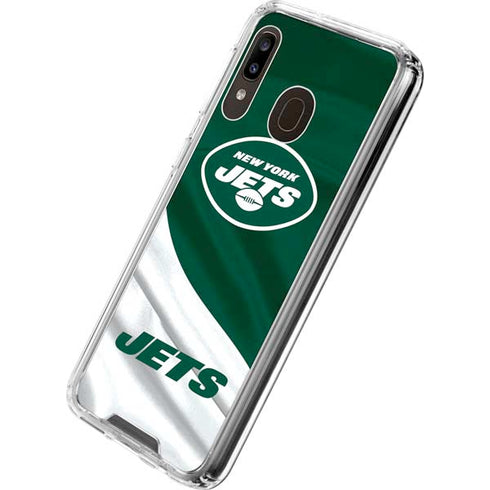 NFL New York Jets Galaxy A30 Clear Case