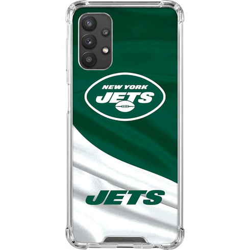 NFL New York Jets Galaxy A32 5G Clear Case