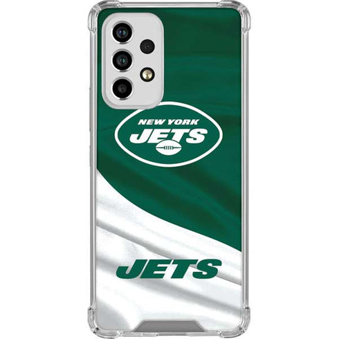NFL New York Jets Galaxy A33 5G Clear Case