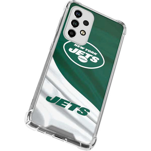 NFL New York Jets Galaxy A33 5G Clear Case