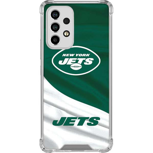 NFL New York Jets Galaxy A53 5G Clear Case