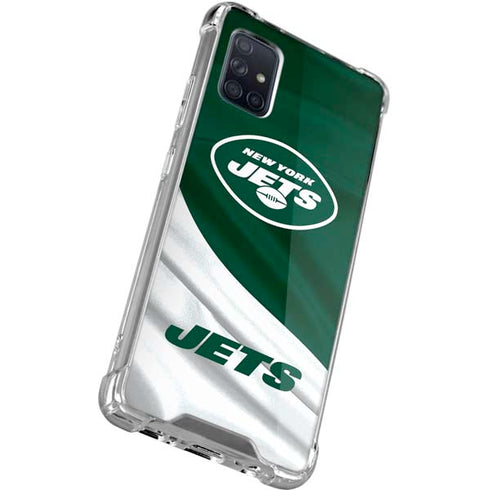 NFL New York Jets Galaxy A71 5G Clear Case