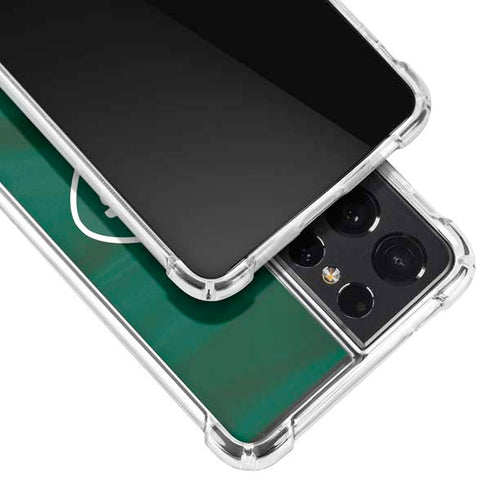 NFL New York Jets Galaxy S21 Ultra 5G Clear Case