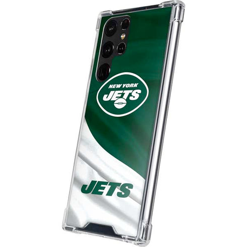 NFL New York Jets Galaxy S22 Ultra Clear Case