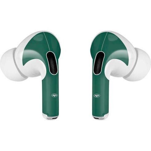 NFL New York Jets Green Performance Series AirPods Pro 2nd Gen Skin